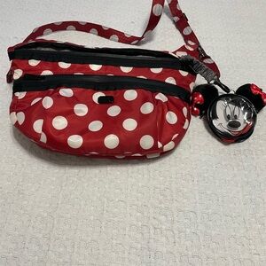 Lug Hippy Red and White Polka Dot Women's Bag